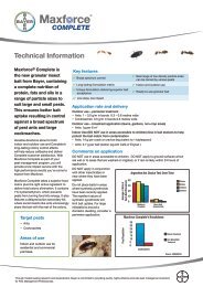 Technical Information - Globe Australia