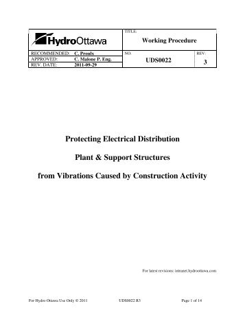 UDS0022 - Hydro Ottawa