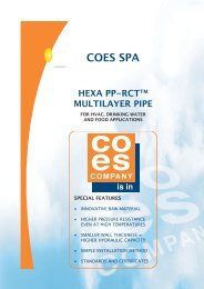 Coes Spa Water Supply-Hexa pp-RCT - hydrotek engineering ...