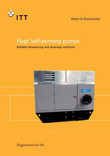 Flygt Self-priming pumps - hydrotek engineering company