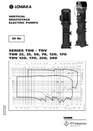 TDB-TDV Series