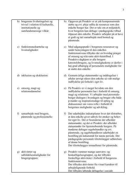 Uddannelsesplan for studerende pÃ¥ Proaktiv - Fredericia Kommune