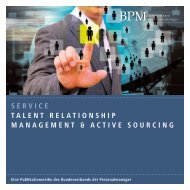 Talent Relationship Management & Active Sourcing - BPM ...