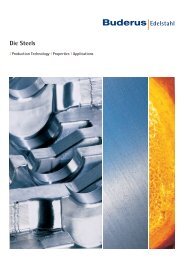 Die Steels - Buderus Edelstahl Gmbh