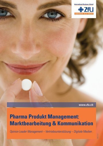 Pharma Produkt Management - ZfU International Business School