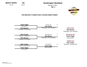 Southington Sharkfest - USA Wrestling CT