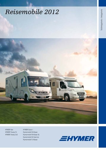 Hymermobil B-Klasse StarLine - HYMER.com