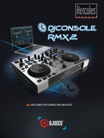 DJ Console RMX2 - Erste Schritte