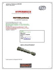 proforma-CONCASSEUR TC20 - Hyperbrick