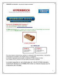 1/2 BLOC STABI - Hyperbrick