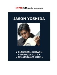 JASON YOSHIDA - HYPERIUMmusic