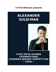 Alexander Suleiman - HYPERIUMmusic