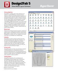 Data Sheet - Hypertherm CAM Software