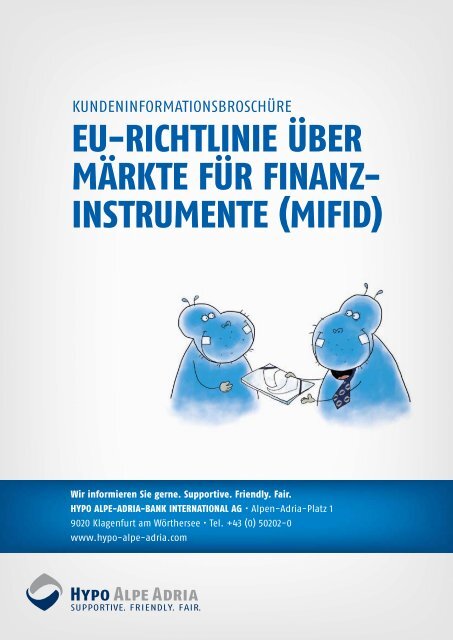 instRUmEntE (mifiD) - Hypo Alpe-Adria