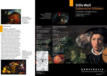 Faltblatt im PDF-Format - Kunsthalle der Hypo-Kulturstiftung