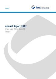 Annual Report 2012 - Hypo Alpe-Adria-Bank AG