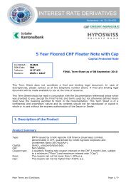 10 Year NC 3 Month Callable Range Accrual Note - Hyposwiss ...