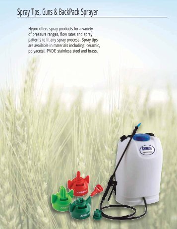 Spray Tips, Guns & BackPack Sprayer