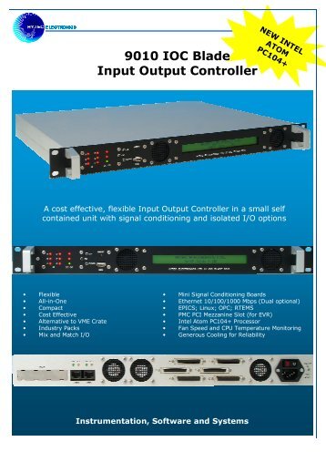 9010 IOC Blade Input Output Controller - Hytec Electronics Ltd