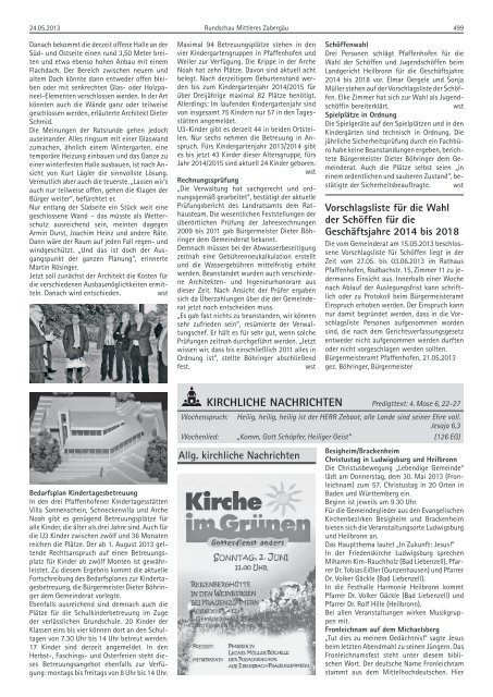 Ausgabe 24.05.2013 - GÃ¼glingen