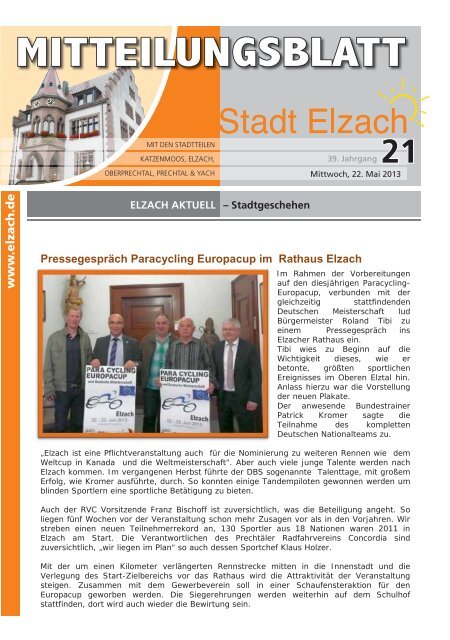KW21 - Stadt Elzach