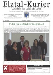 In den Ruhestand verabschiedet - Gemeinde Elztal