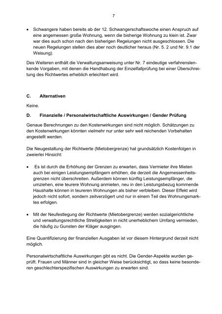 Kosten der Unterkunft (pdf, 692.7 KB) - Die Senatorin fÃ¼r Soziales ...