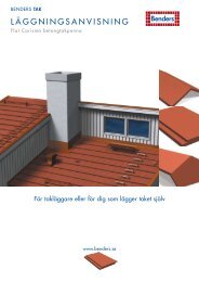 LÄGGNINGSANVISNING - Benders