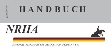 NRHA Handbuch