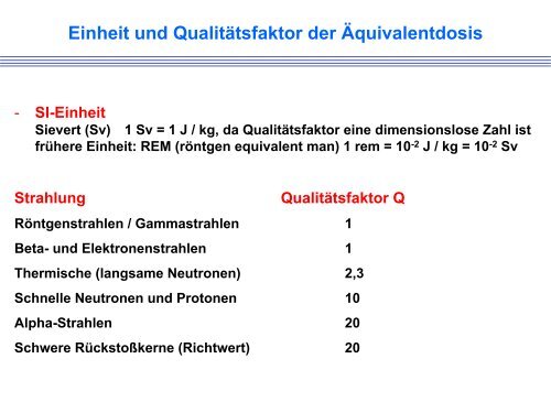 2 Strahlenschutz und Dosimetrie - HZDR