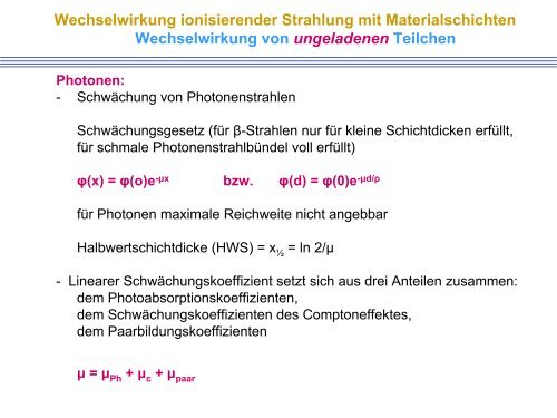 2 Strahlenschutz und Dosimetrie - HZDR