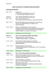 Neue Horizonte für metallische Biomaterialien - Helmholtz-Zentrum ...