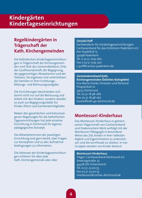 Katholische Fachberatungsdienste