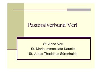 Pastoralverbund Verl 2