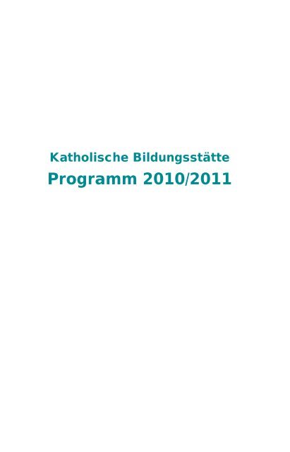 Programm 2010/2011