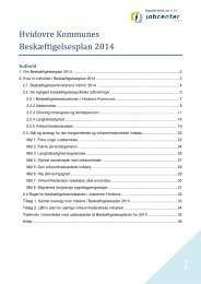 BeskÃ¦ftigelsesplan 2014 version 1 PDF.pdf - Hvidovre Kommune