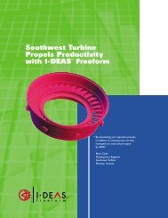 Southwest Turbine Propels Productivity with I-DEASÂ® Freeform