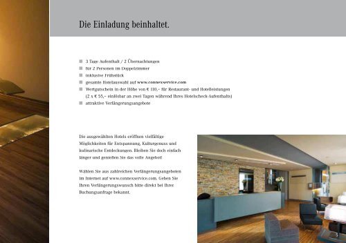 Hotelscheck Sonderedition - Connexservice.com - connexservice