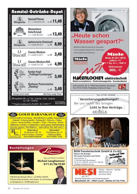 Mitteilungsblatt KW 26/2013 - Gemeinde Winterbach