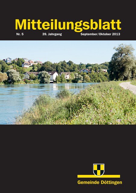 Mitteilungsblatt - Gemeinde DÃ¶ttingen