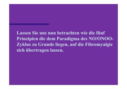 Der NO/ONOO Der NO/ONOO- Zyklus : Grundlagen des ...