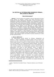 la critica al paternalismo giuridico-penale. un lavoro di sisifo? - I-LEX