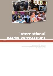 International Media Partnerships - International Media Support