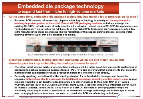 Embedded Die - I-Micronews