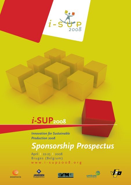 download the sponsorship prospectus - Innovation for Sustainable ...