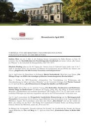 Monatsbericht April 2013 - Herzog August Bibliothek WolfenbÃ¼ttel