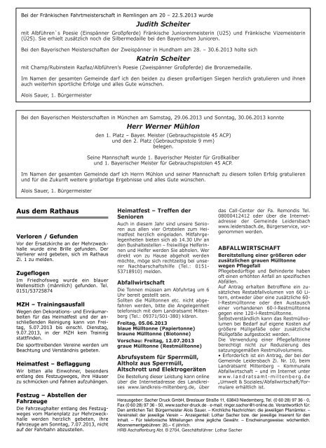 Amts- und Mitteilungsblatt 2013_07_05 - Leidersbach
