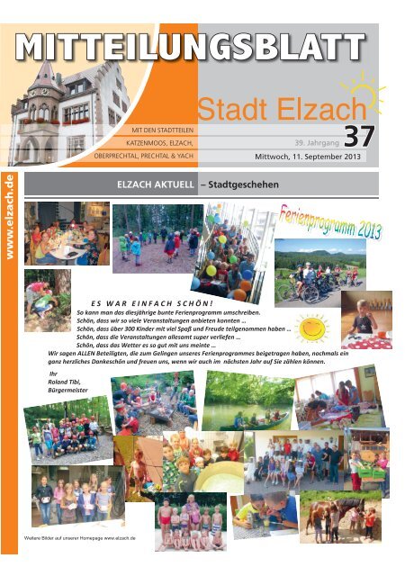 KW37 - Stadt Elzach