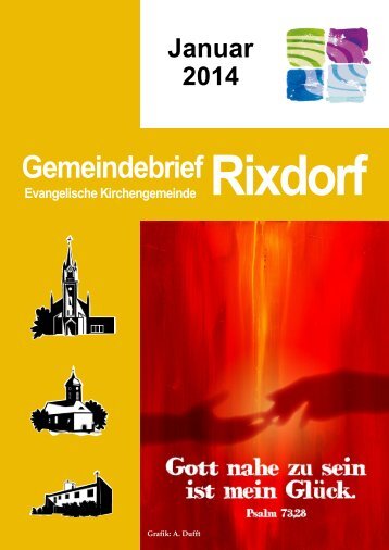 Januar 2014 - Ev. Kirchengemeinde Rixdorf