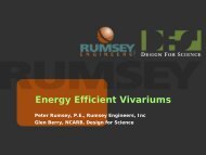 Energy Efficient Vivariums - I2SL